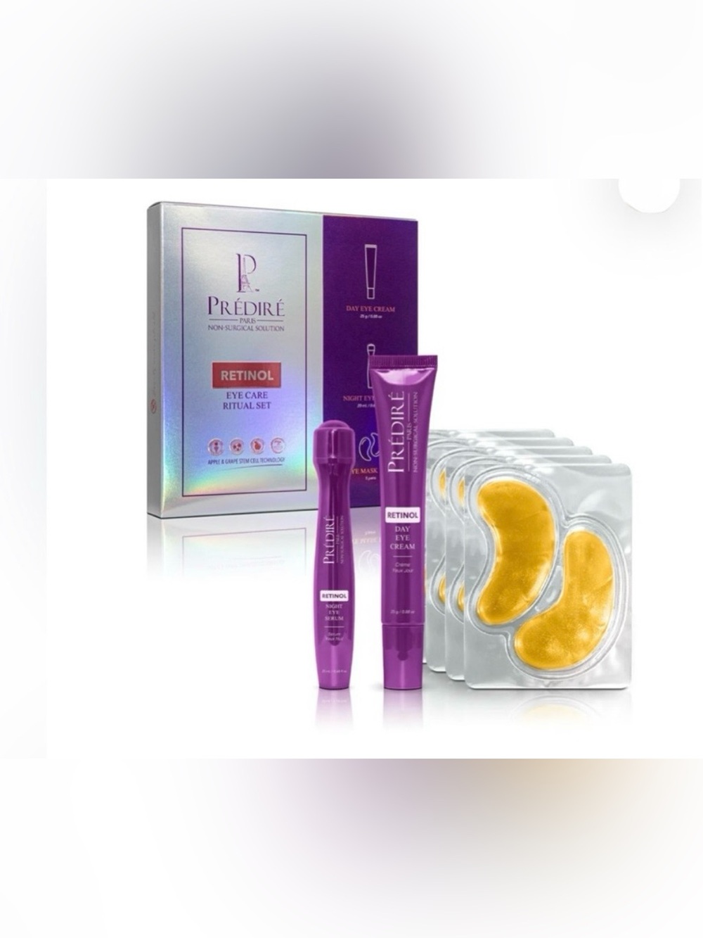 Predire Paris Retinol eye care ritual set NIB
